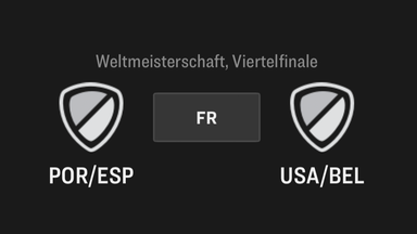 POR/ESP - USA/BEL, WM 2026, Viertelfinale