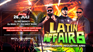 LATIN AFFAIRS @ BOLLWERK COLONGE w/ DJ NO MERCY
