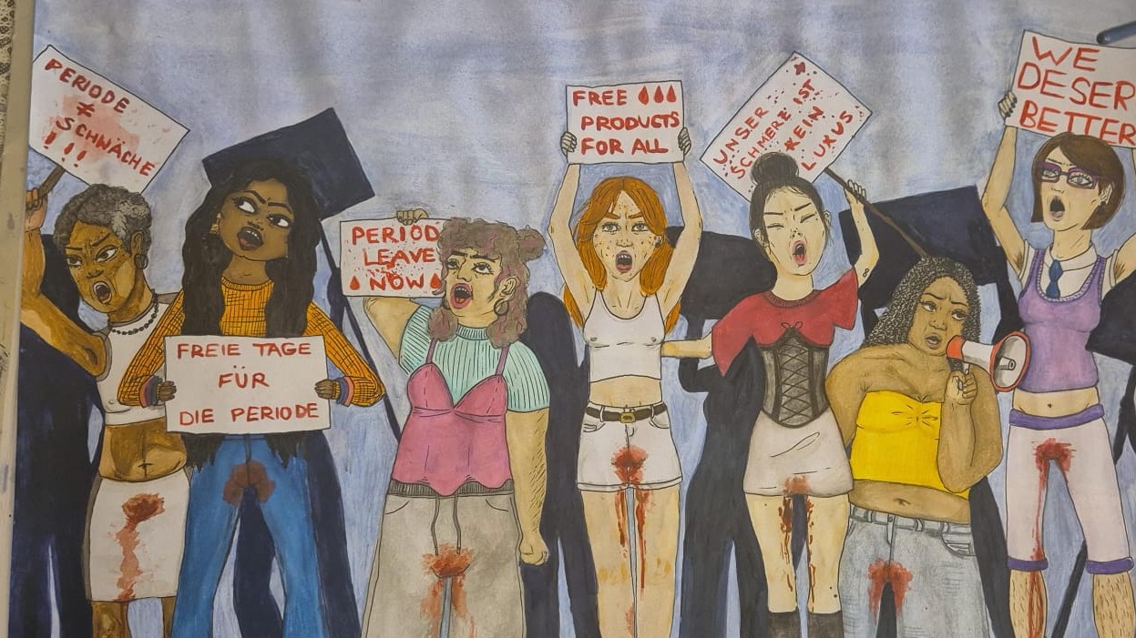 Frauen Demonstration in Köln
