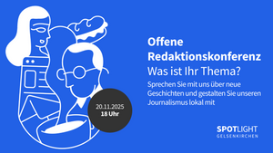 Offene Redaktionskonferenz - Was ist Ihr Thema?