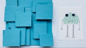 Familienzeit-Workshop im Kinderkunsthaus: Coole Collagen I Für 3- bis 6-Jährige mit erw. Begleitung