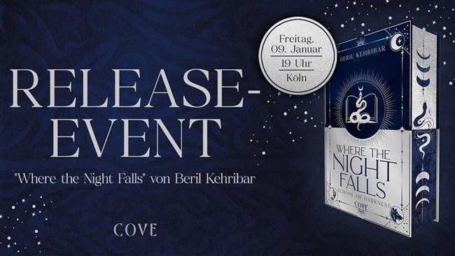 Release-Event zu "Where the Night Falls" von Beril Kehribar