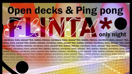 FLINTA* Only Night: Open Decks & Ping Pong