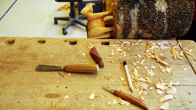 Zum Könnenlernen- Holzbildhauerei