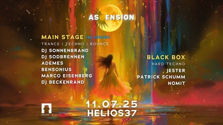 Ascension w/ DJ Sonnenbrand, DJ Sodbrennen, Ademes, Jester, Patrick Schumm & more at Helios37