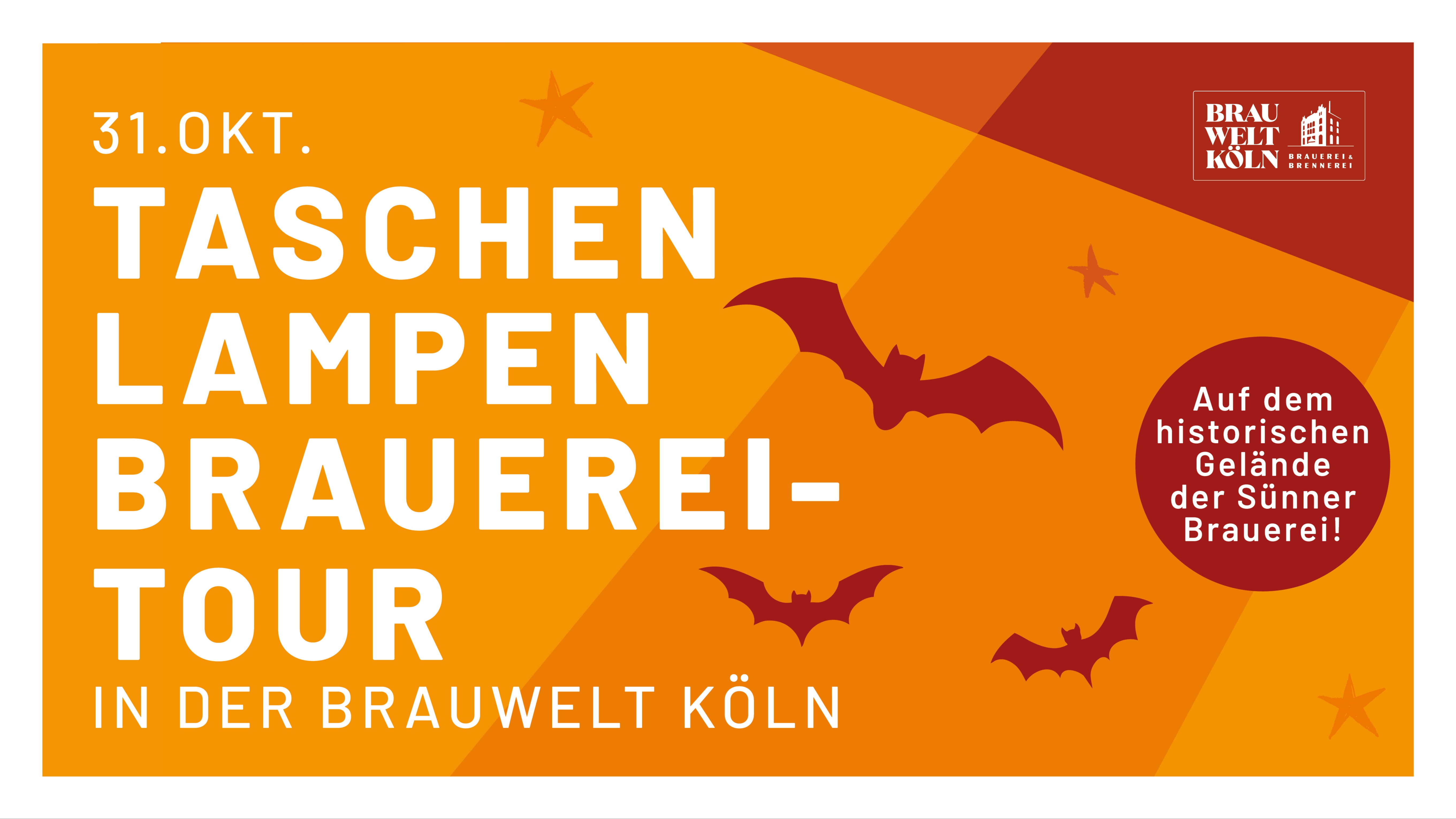 Taschenlampen Brauerei-Tour | Halloween Special