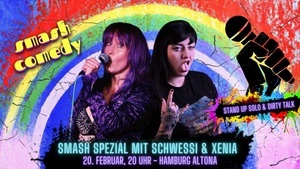 Smash Spezial: Doppel-Soloshow Stand Up Comedy & Musik mit Schwessi und Xenia