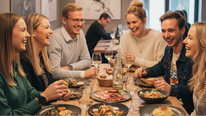 Dinner with strangers | Connecte dich und finde neue Freunde