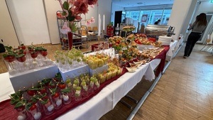 Familienbuffet zum Fastenbrechen