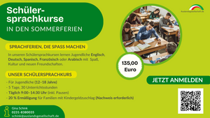 Schülersprachkurse in den Sommerferien