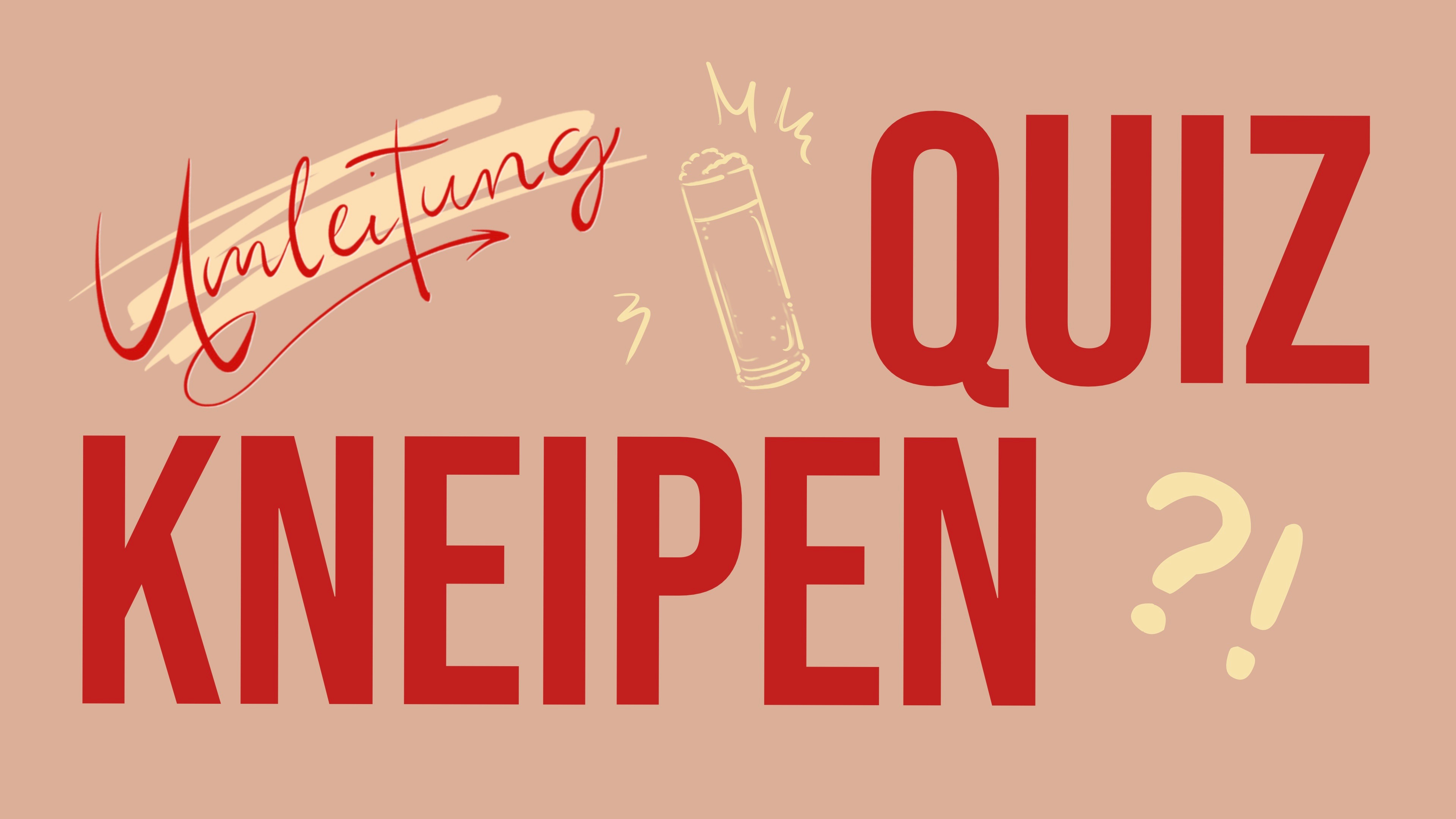 Kneipenquiz in der Umleitung