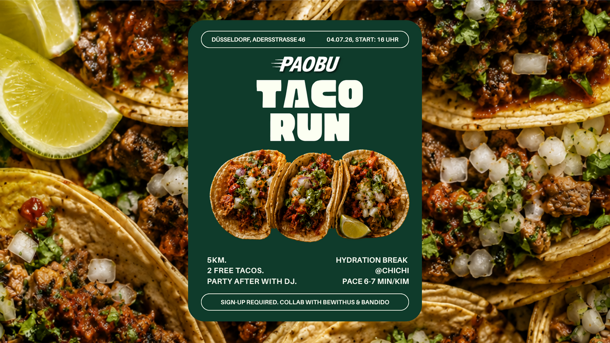 PAOBU Taco Run