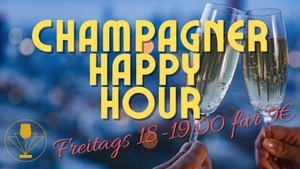 Champagner Happy Hour In der Korkenzieher Wein - Champagner & Ginbar