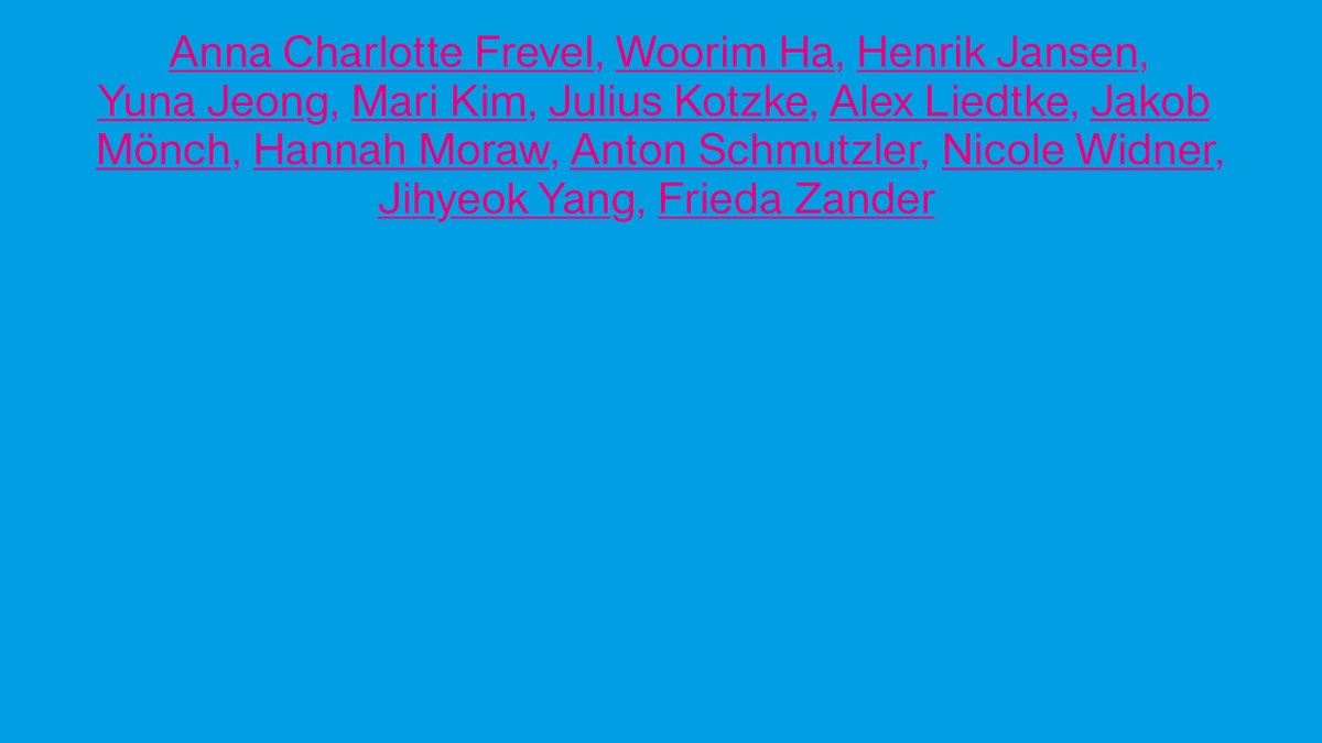 Förderpreisausstellung der Freunde der Kunstakademie Münster