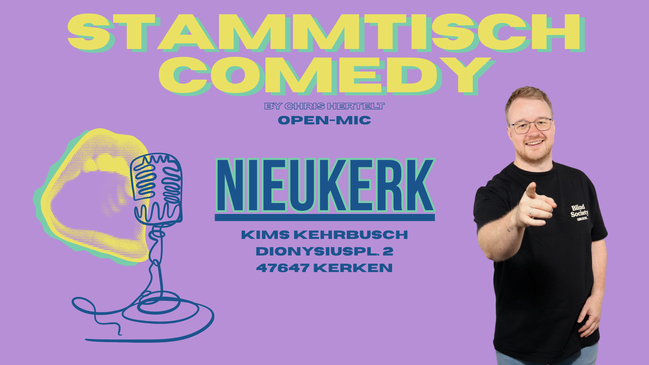 Stammtisch Comedy bei Kim´s Kehrbusch