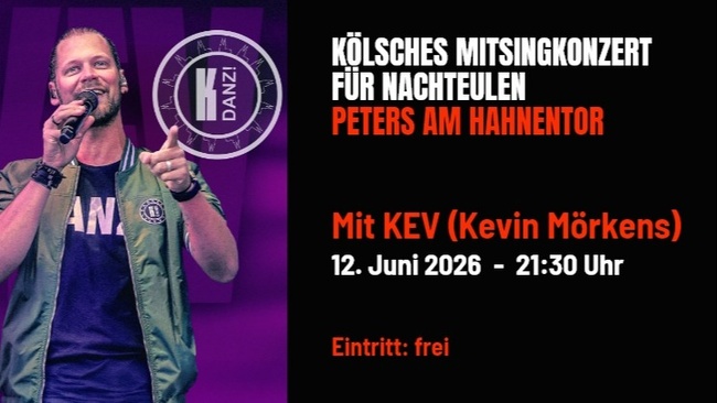MitSingKunzät vür Naaksüüle, kostenloses Mitsingkonzert mit KEV