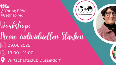 Young BPW Get Inspired: Discover Your Strengths – mit dem VIA-Modell