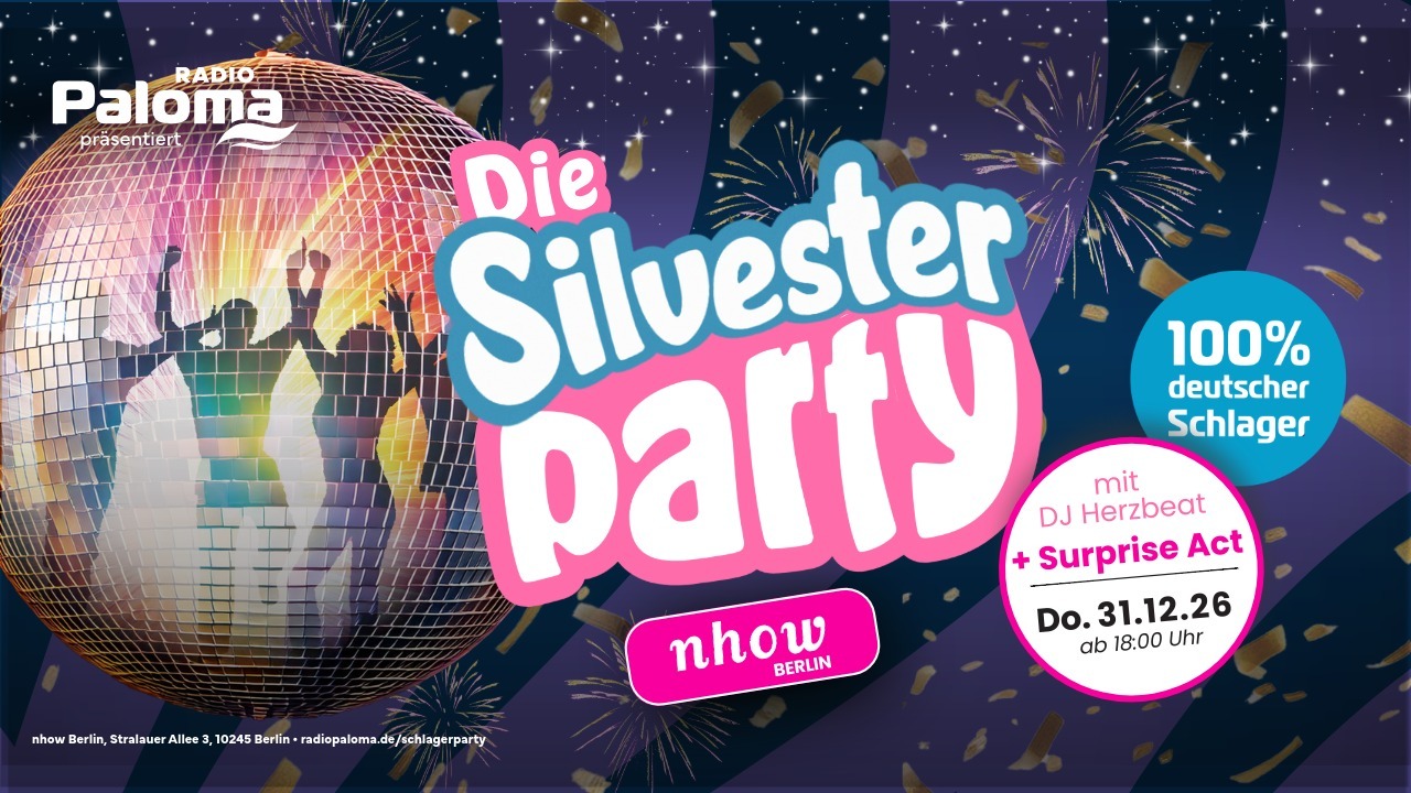 Radio Paloma Silvesterparty 2026 im nhow Berlin!