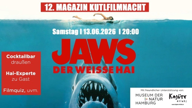 12. MAGAZIN Kultfilmnacht: JAWS - Der weiße Hai