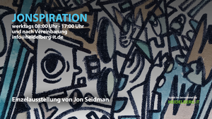 Ausstellung "JONSPIRATION" von Jon Seidman in Heidelberg