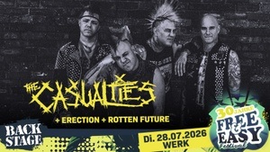 THE CASUALTIES + ERECTION + ROTTEN FUTURE | FREE&EASY FESTIVAL 2026