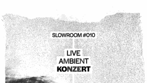 Live Ambient: SLOWROOM w/ La Zza Ro & Graneg Sandpapier