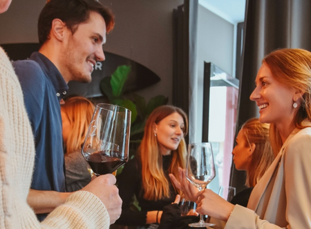 Wine Dating - Wine Tasting & Gruppen-Speed Dating Event! (24 - 35 J.)