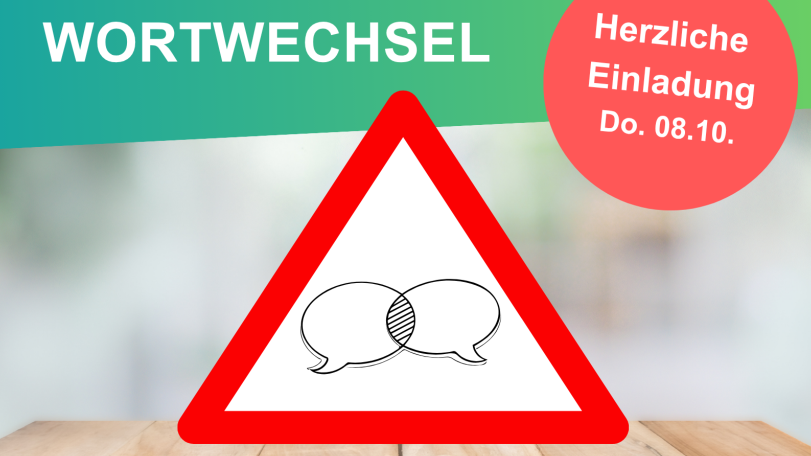 Wortwechsel - Das Format für eine lebendige Demokratie