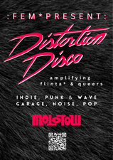 DISTORTION DISCO - AMPLIFYING FLINTA* AND QUEERS