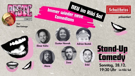 BESTE Comedy Stand up im Kiki Sol im Wedding