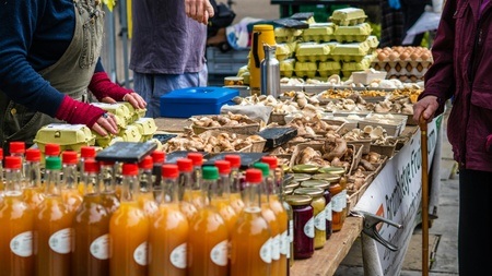 Wochenmarkt Borlingplatz