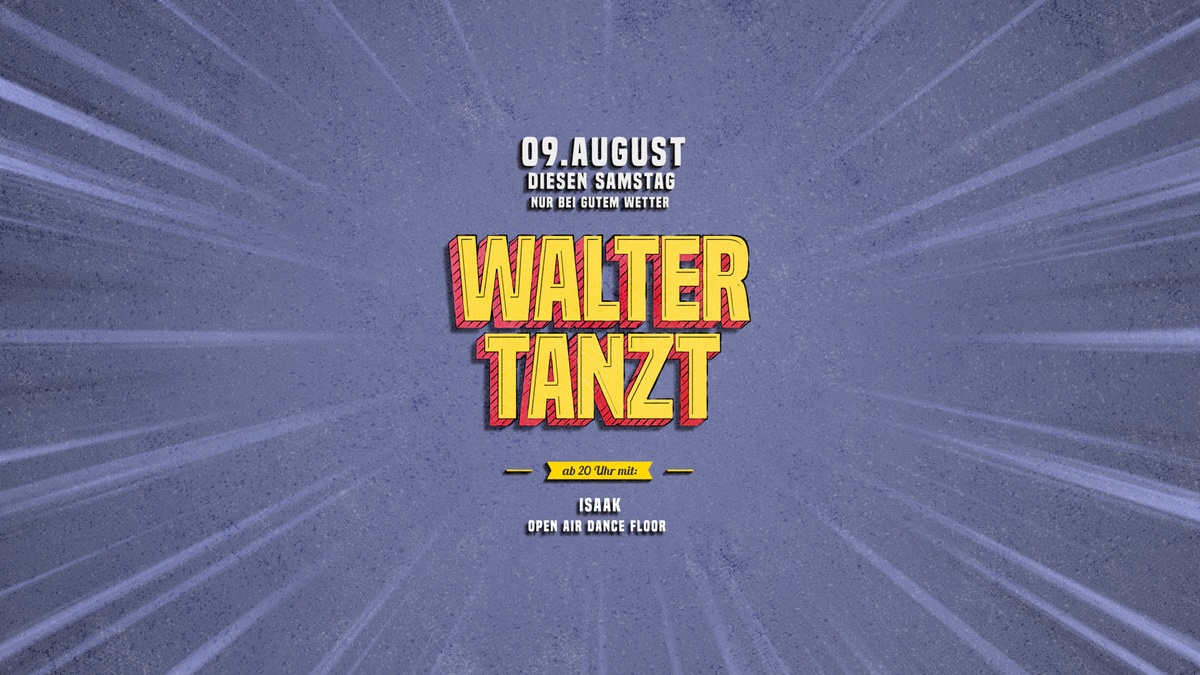 Herr Walter tanzt ✨