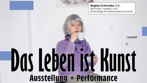 'Das Leben ist Kunst' von Ji Hyung Nam über Regina Schmolke