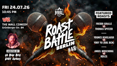 Roast Battle Berlin #48 - Round 13 - English Comedy