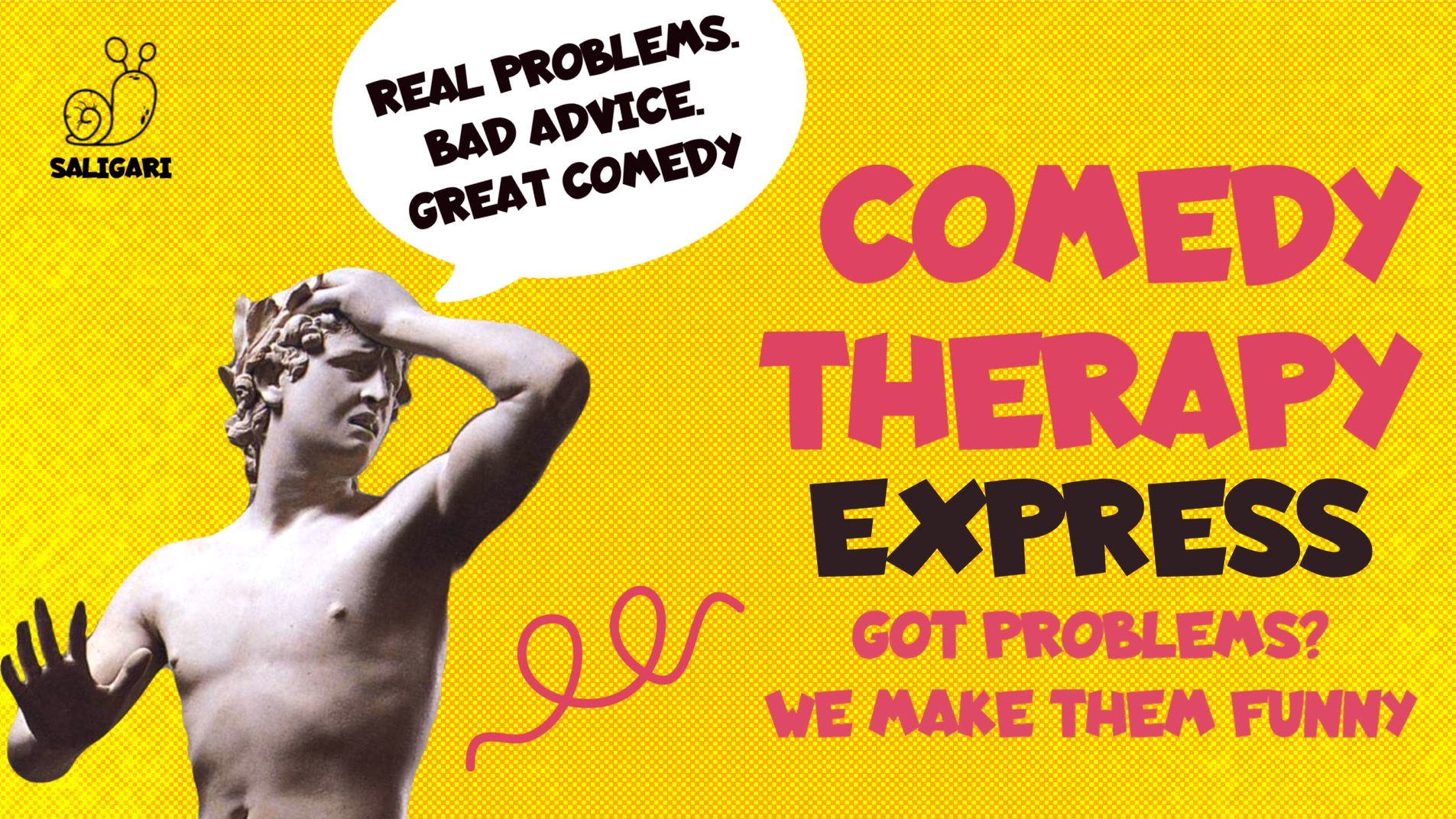 Comedy Therapy Express — Problems Solved by Comedians