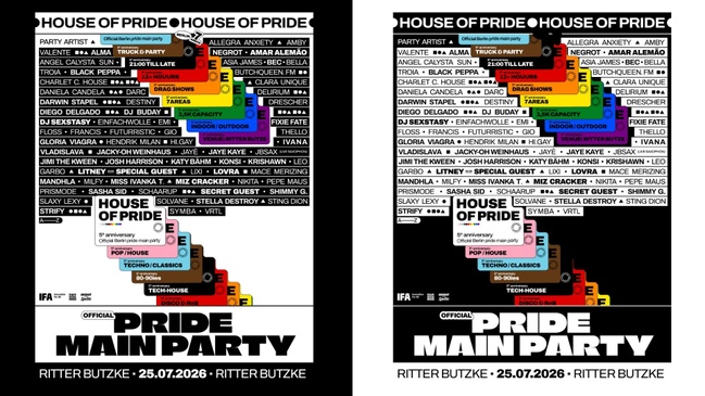 House of Pride | Official Berlin Pride Main Party - 5th Anniversary