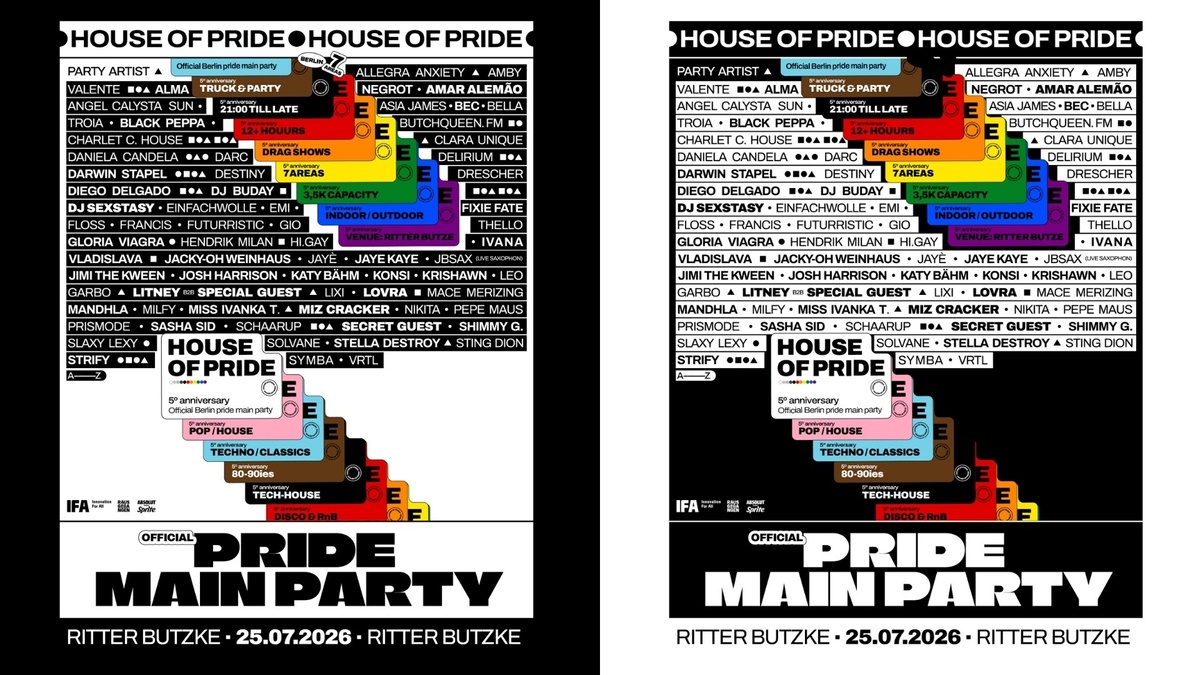 House of Pride | Official Berlin Pride Main Party - 5th Anniversary