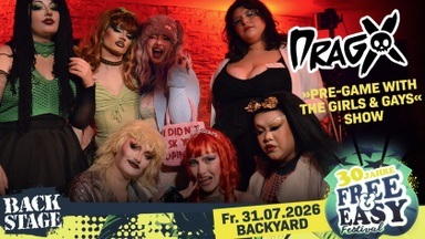 DRAGX - PRE-GAME WITH THE GIRLS & GAYS | FREE & EASY FESTIVAL 2026