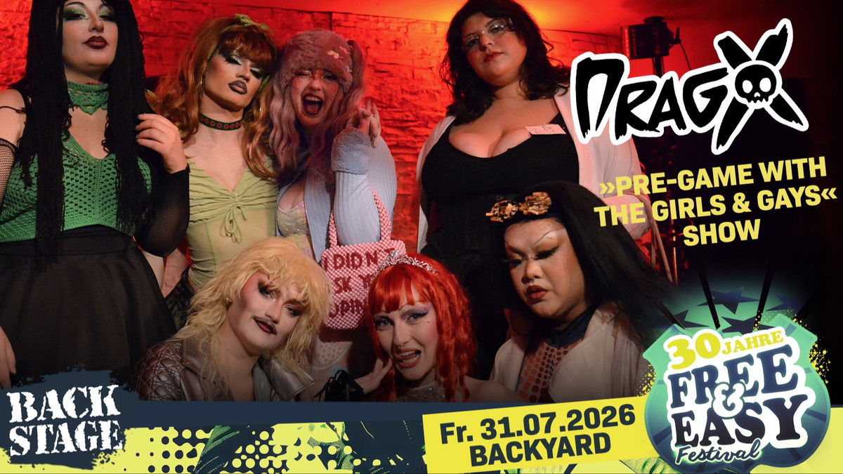 DRAGX - PRE-GAME WITH THE GIRLS & GAYS | FREE & EASY FESTIVAL 2026