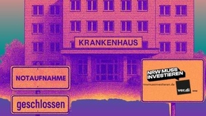 Diskussion "Wie sicher ist die Gesundheitsversorgung in Düsseldorf und Umgebung? – Die Landeskrankenhausplanung (auch) aus feministischer Sicht"