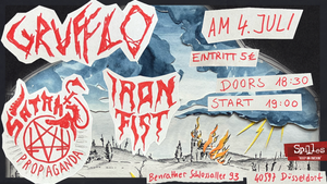 Konzert: Iron Fist, Satan's Propaganda, Grufflo
