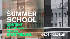 BAF SUMMER SCHOOL 2025 - Content Creation & Visual Storytelling