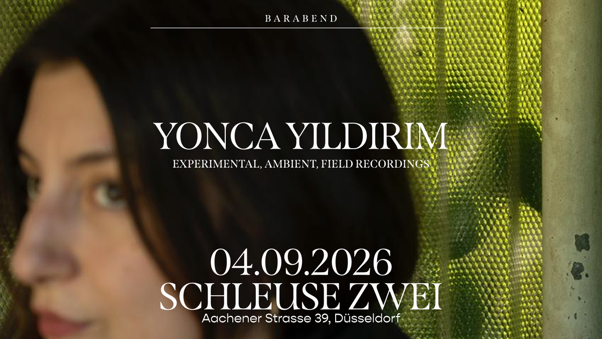 Titelbild der Veranstaltung Barabend mit DJ-Set – Yonca Yildirim