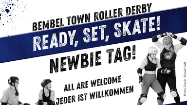 Roller Derby Newbie Tag