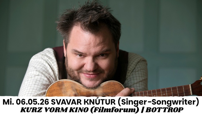 SVAVAR KNÚTUR (Singer-Songwriter)