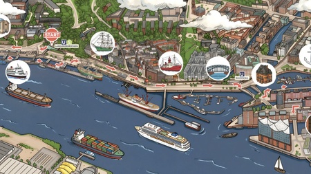 Stadtquiz Hamburg von den Landungsbrücken bis zur Speicherstadt