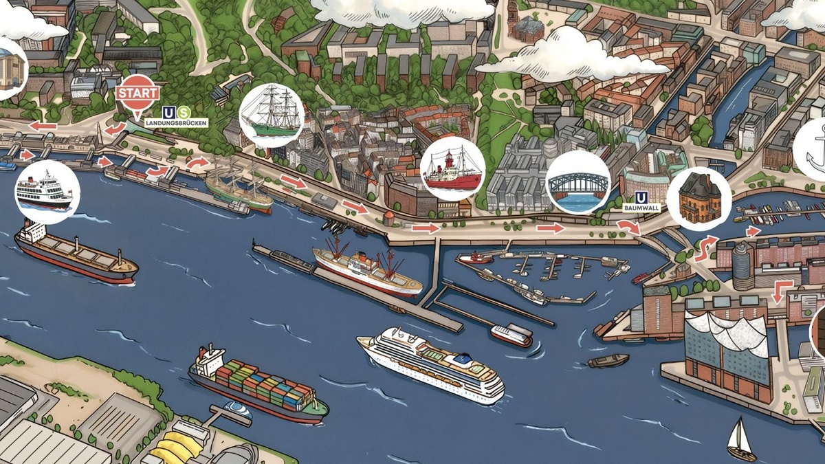 Das große Stadtquiz von den Landungsbrücken bis zur Speicherstadt 3 Stunden Spaß in Hamburg