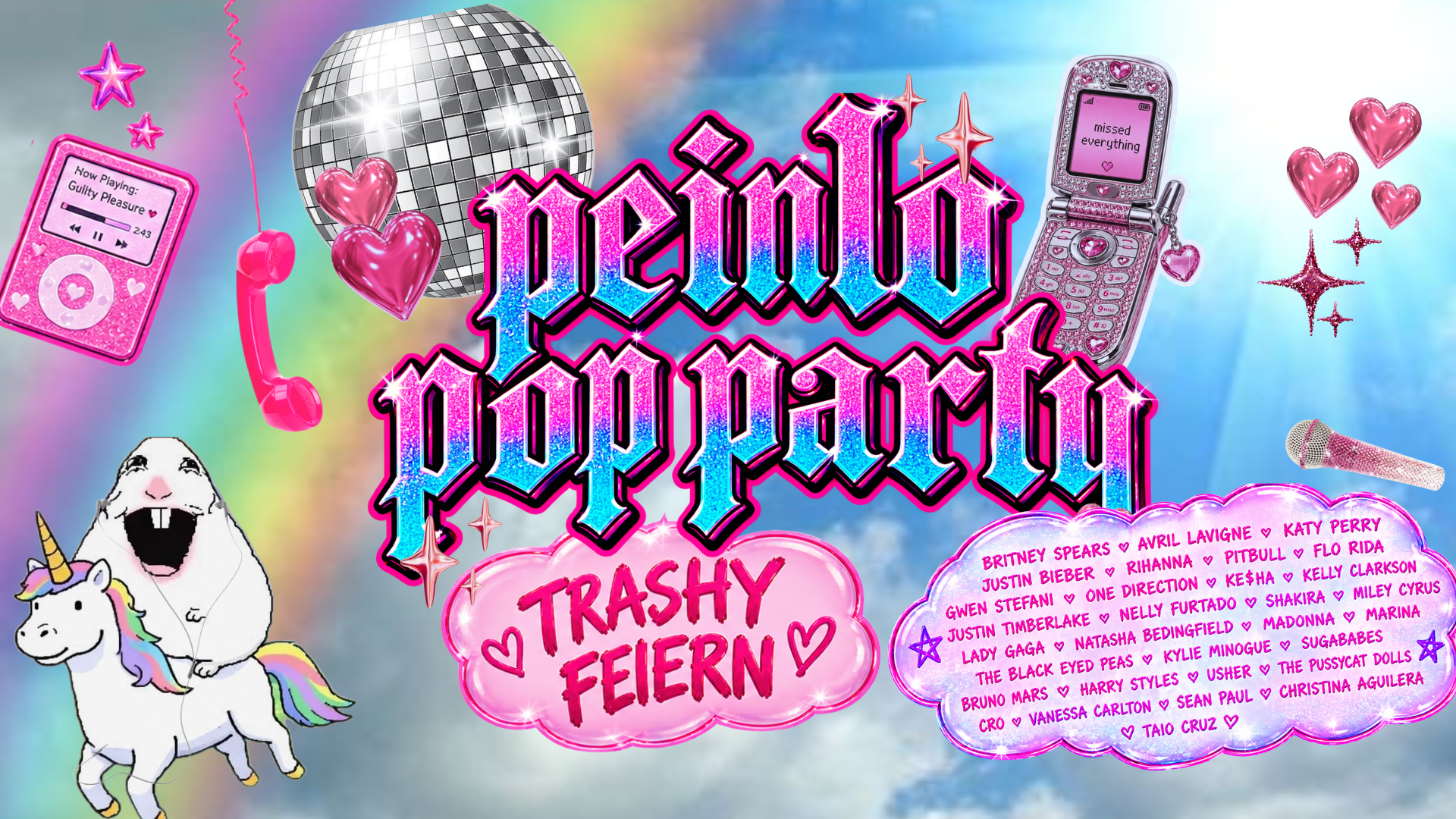 Peinlo Pop Party • Schlegel • Bochum