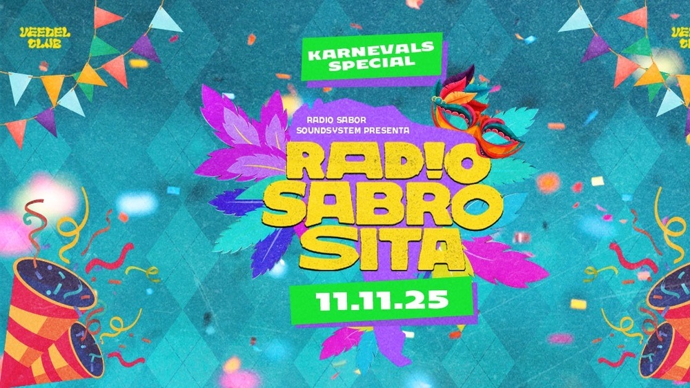 RADIO SABROSITA • CARNAVAL • 11.11.25 • VEEDEL CLUB