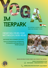 Outdoor Yoga im Tierpark Berlin